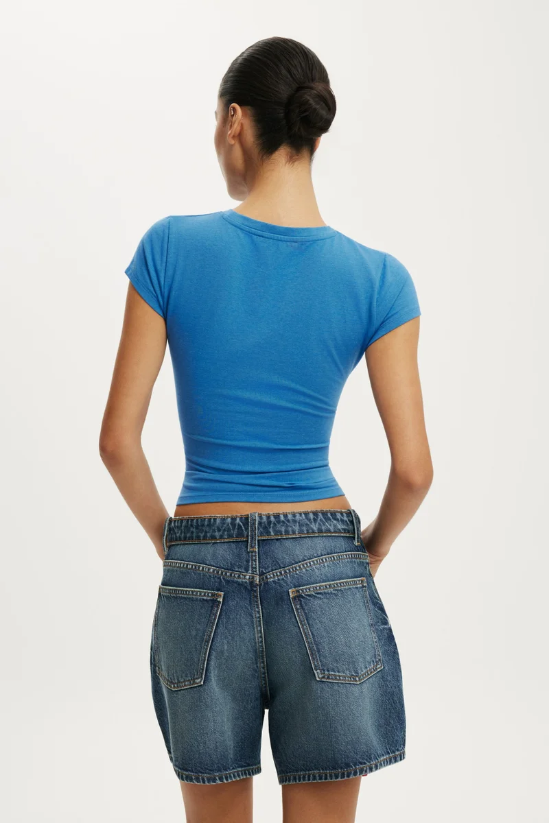 Cotton On  HIGH 90 s DENIM SHORT for Women | Best Price UAE