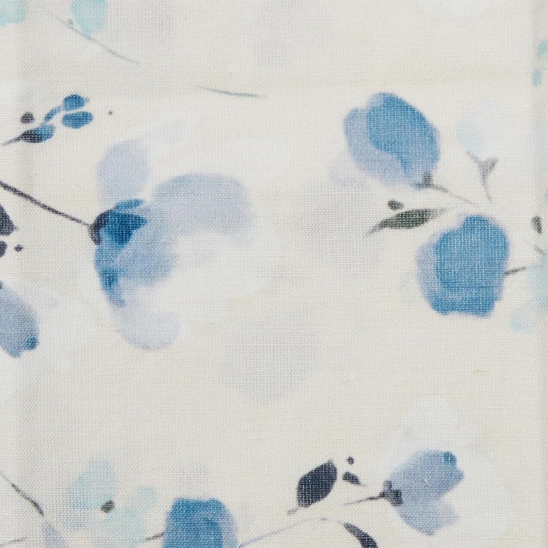 Karma Linen Blend Tea Towel Blue Floral 2800 x 2000 - Image 3