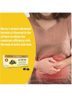 MARNYS Acticol Activated Charcoal Capsules 60's  - Image 4