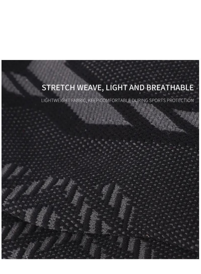 Y&D Ankle Compression Sleeve Plantar Fasciitis Socks for Women and Men, Brace Foot Achilles Tendonitis Stabilizer 1Pair Black Medium - Image 5