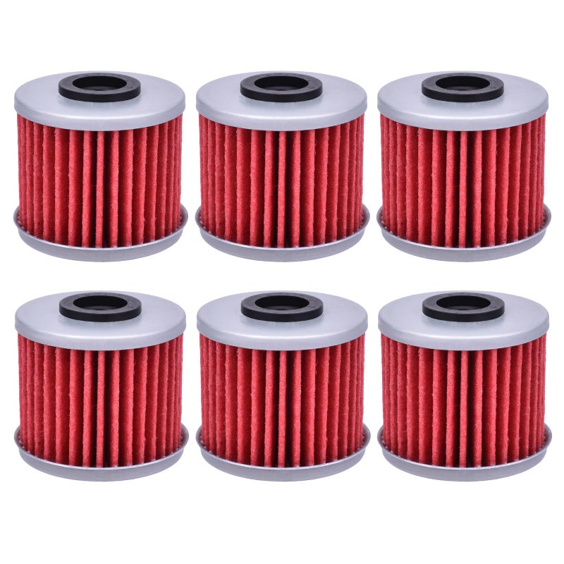 6pcs HF117 Oil Filter 15412MGSD21 for Honda SXS1000 Pioneer 1000 20162024 Talon 1000 20192024