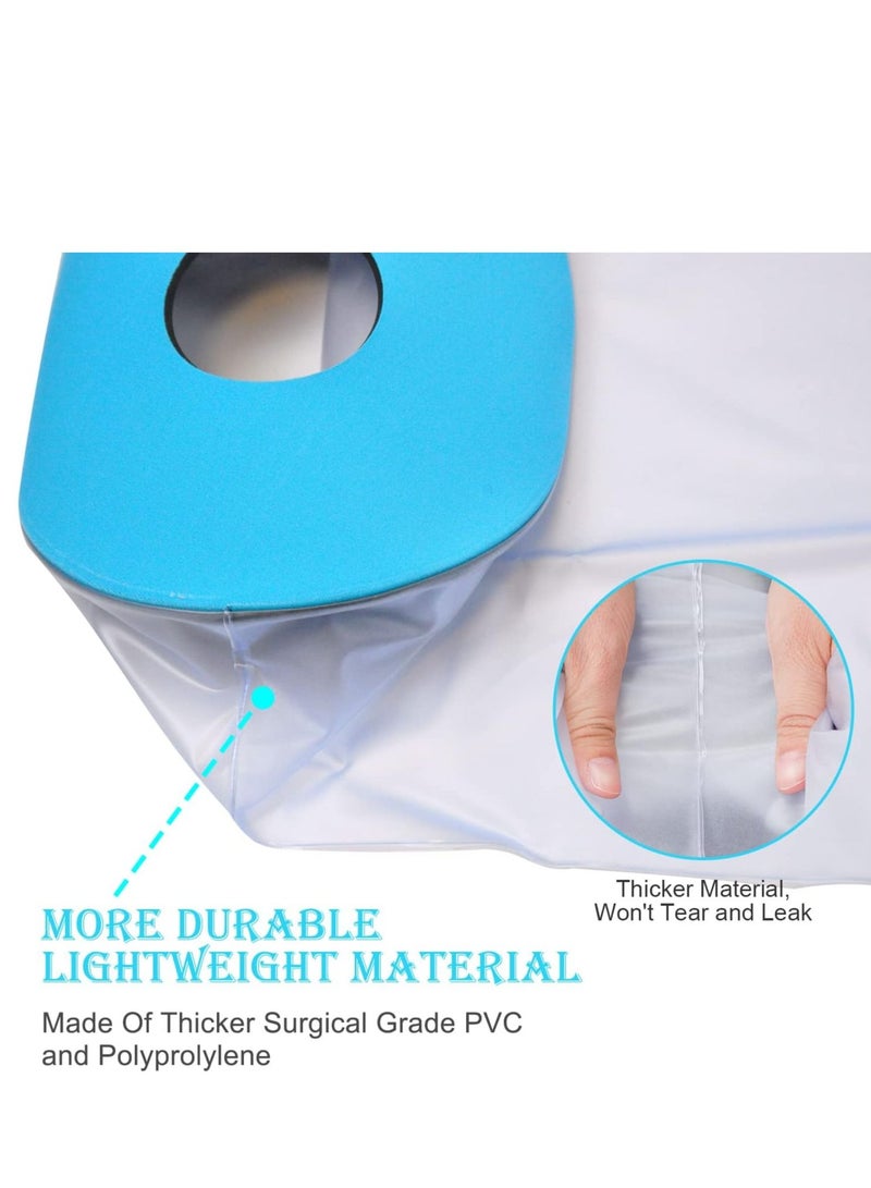 Y&D Waterproof Cast Cover Long Leg Child For Shower Bath Wound Barrier Bandage Protector Watertight Cast Bag For Kids Foot Ankle Orthopedic Boot Part Away From Moisture Keep Casts Bandage Dry(Large) - Image 4