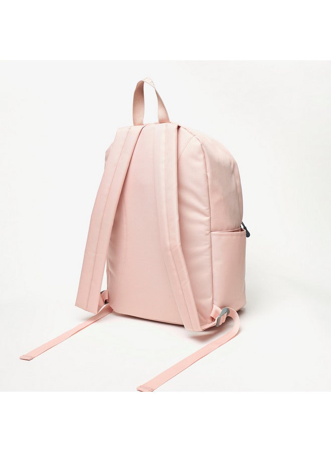 كابا حقيبة ظهر مدرسية بطبعة شعار للبنات مع أحزمة قابلة للتعديل وإغلاق بسحاب - Image 3