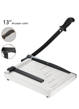 A4 Paper Cutter, Paper Trimmer Guillotine 13in Cutting Length, Commercial Grade Guillotine Paper Slicer Cutter, 12 Sheet Capacity, for Office Home or School - pzsku/Z3BE5ED614584F61CE1E4Z/45/1749569886/67f4a8c4-f7c2-400c-a19c-72c9d3353334