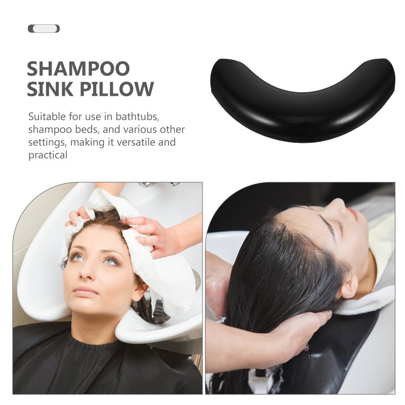 Salon Neck Rest Cushion Soft Silicone Shampoo Bowl Neck Rest Hair Washing Neck Pillow Silicone Bathtub Support Cushion - Image 5