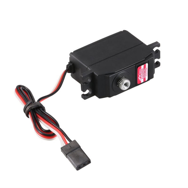 JX Digital Coreless Servo: Waterproof High-Torque Metal Gear Servo - Dual Ball Bearing Aluminium Gear Servo for RC Car Boat Drone Helicopter Fixed-Wing Airplane Models - Image 4