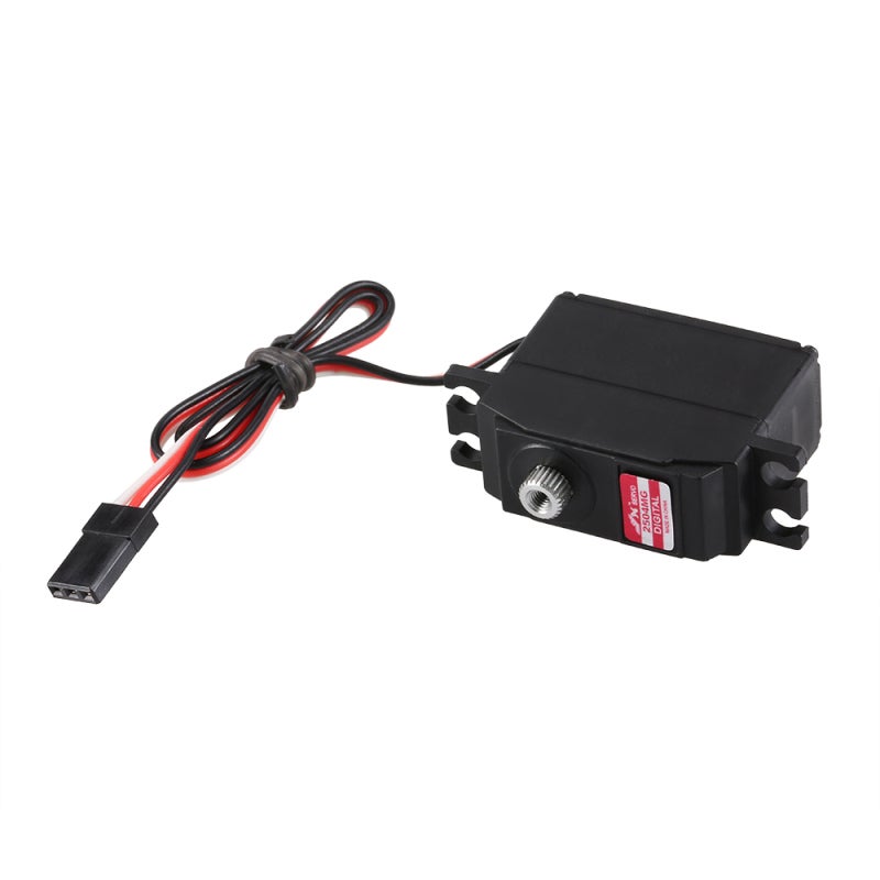 JX Digital Coreless Servo: Waterproof High-Torque Metal Gear Servo - Dual Ball Bearing Aluminium Gear Servo for RC Car Boat Drone Helicopter Fixed-Wing Airplane Models - Image 2