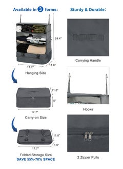 Foldable Hanging Travel Organizer for Clothes Packing Grey - pzsku/Z3BE5FC00BA4DE2497A7EZ/45/_/1736684472/12e198d2-d6b1-4c66-8dd6-d41e3b76d974