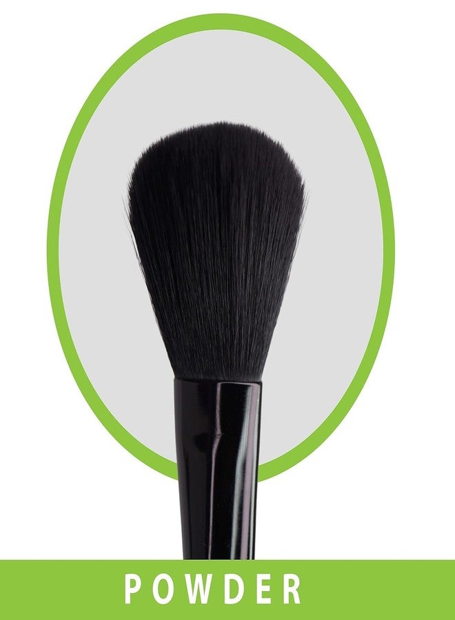 ZYZHT مجموعة فرش مكياج احترافية للوجه والعين من ZYZHT Beauty، مصنوعة من شعيرات صناعية فاخرة، تتضمن 7 فرش مكياج | مناسبة للكريمات والسائلات والبودرة (متعددة الألوان) - Image 5