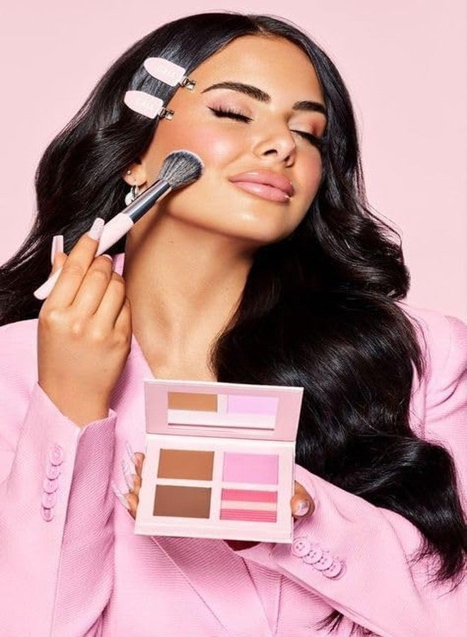 ZYZHT مجموعة فرش مكياج احترافية للوجه والعين من ZYZHT Beauty، مصنوعة من شعيرات صناعية فاخرة، تتضمن 7 فرش مكياج | مناسبة للكريمات والسائلات والبودرة (متعددة الألوان) - Image 4
