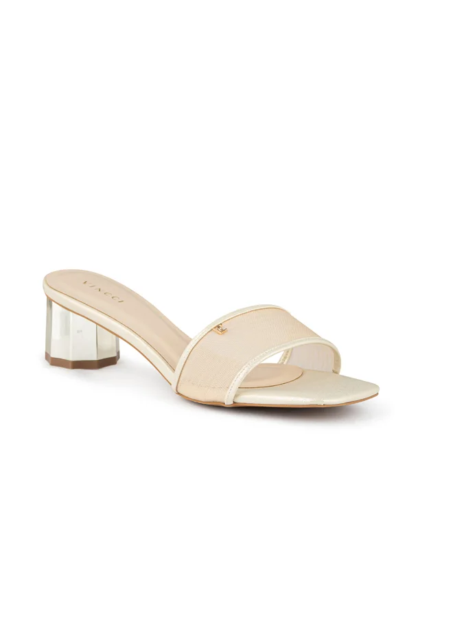 Women One Strap Mid Heel Sandals