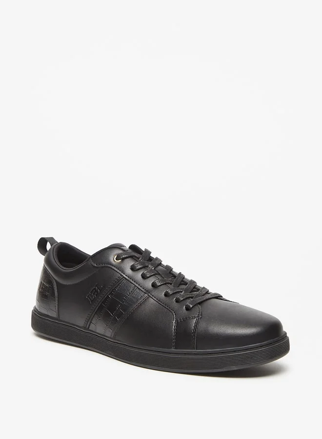 LBL by Shoexpress Men's Textured Lace-Up Sneakers