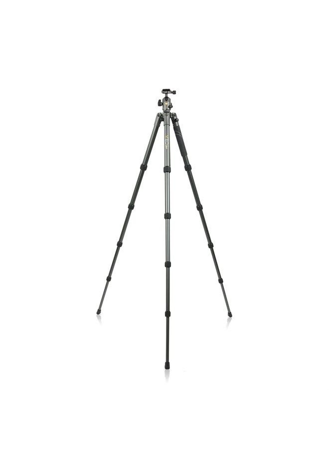 VANGUARD Vanguard VEO 2 265AB Aluminum Travel Tripod with VEO 2 BH-50 Ball Head for Sony, Nikon, Canon, Fujifilm Mirrorless, Compact System Camera (CSC), DSLR 
