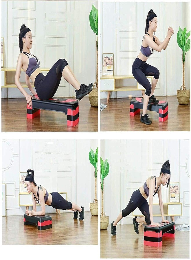 Massive Speed System XPEED Aerobic Step Platform with Adjustable Step Board Aerobics Stepper Exercise Step Platform Aerobic Stepper Bench Exercise Step Platform Aerobic Stepper Bench - Image 3
