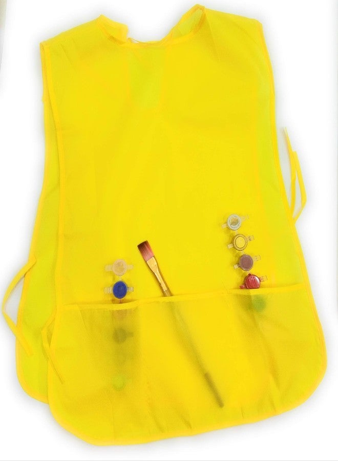 Ditya Crafts Arham Mktg Aprons for Kids Used During Art and Craft with 3 Pockets in Front Colour:- Multi, Size:- Large - Image 1