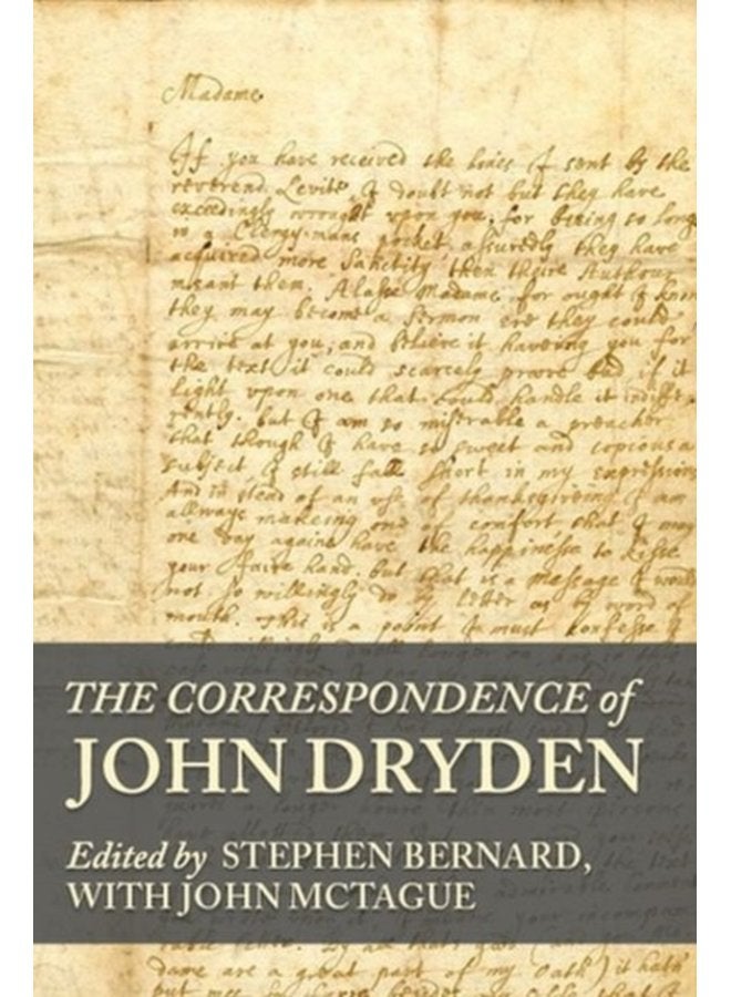 The Correspondence of John Dryden - Hardback
