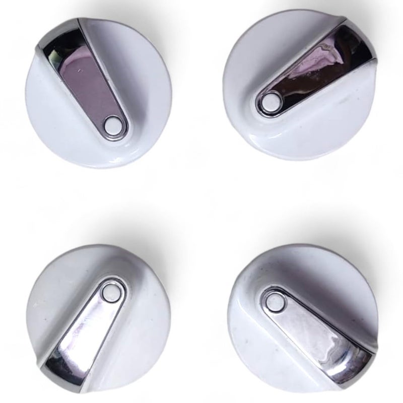 RENOVISH Washing Machine Knob Replacement for All Brands LG Washing Machine AccessoriesSemi Automatic Washing Machine Spare PartsDrain Spin Timer Switch Knob Set of 4 - Image 1