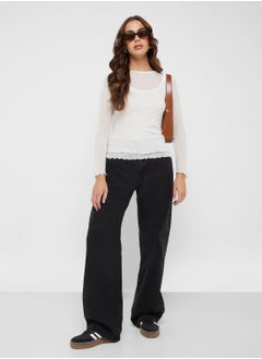 Ginger Mid Rise Straight Fit Jeans  - Image 1