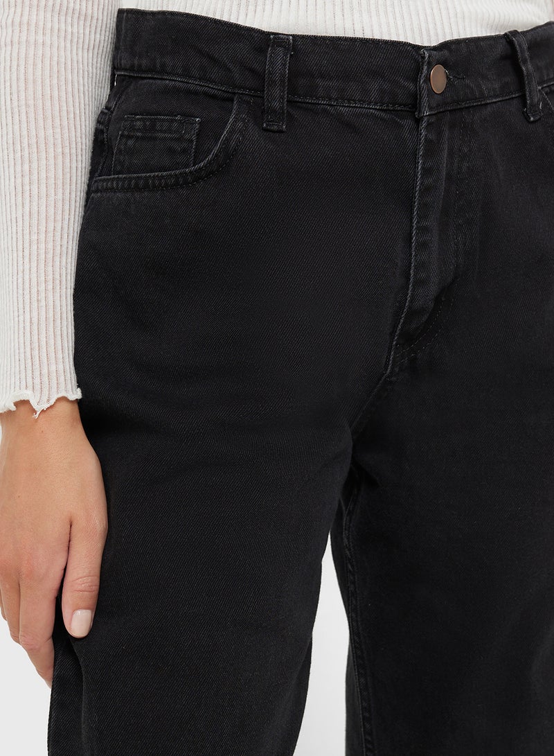 Ginger Mid Rise Straight Fit Jeans  - Image 4