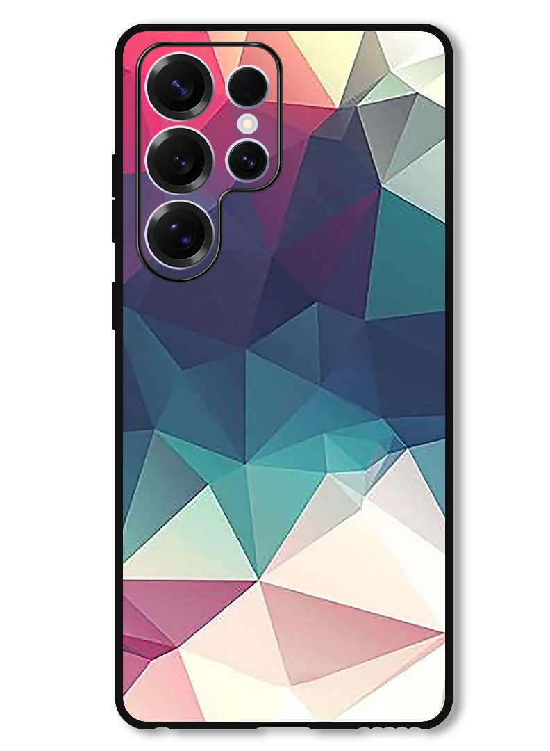 Theodor Protective Case Anti Scratch Shock Proof Bumper Cover For Samsung Galaxy S25 Ultra Shapes (2) - Image 1