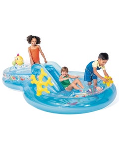 اينتكس مركز لعب تحت البحر، مقاس منفوخ 3.10 م × 1.93 م × 71 سم  - Image 4