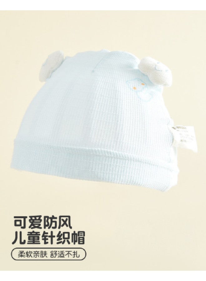 Bumblebee Newborn Cotton Delivery Room Baby Cap - Soft Cranial Protection Hat, Adorable 3d Windproof Outdoor Infant Hat - Image 1