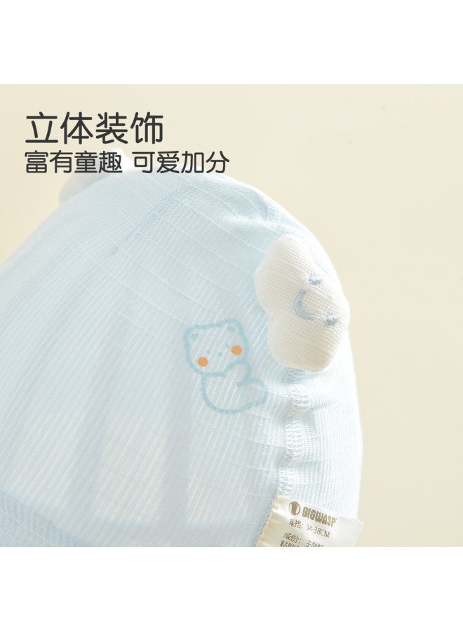 Bumblebee Newborn Cotton Delivery Room Baby Cap - Soft Cranial Protection Hat, Adorable 3d Windproof Outdoor Infant Hat - Image 4