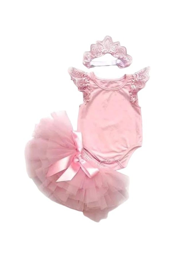 Girls' set for events and parties from one day to one and a half years
