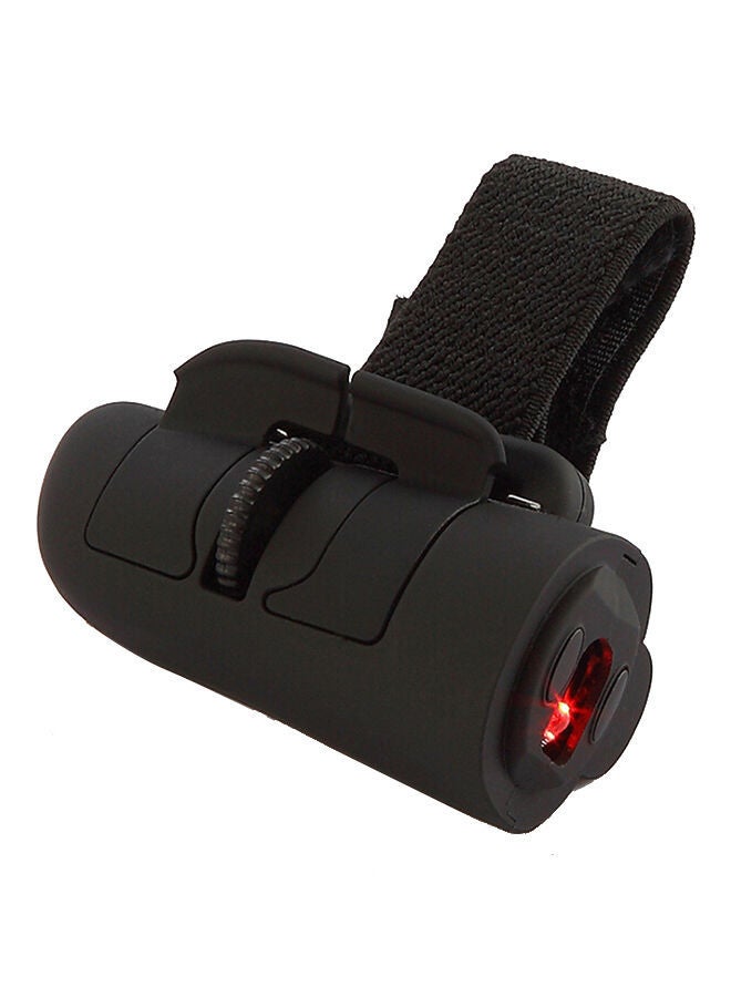 NIBEMINENT Mouse Optical Handheld Finger Ring Black 