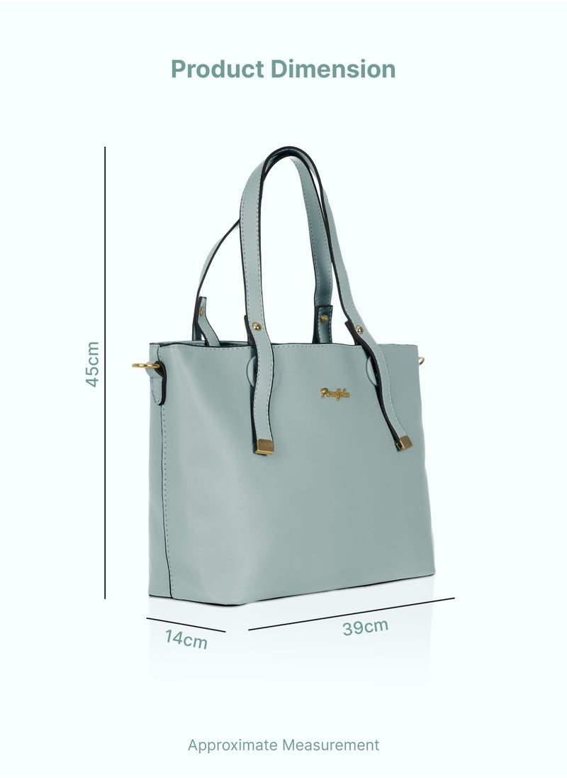PARAJOHN Bella Tote Solid Fashionable Ladies Top-handle Bags Handbags for women Shoulder Crossbody bag  - Image 2