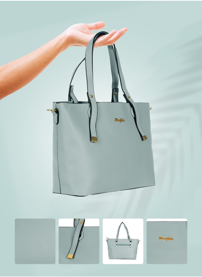 PARAJOHN Bella Tote Solid Fashionable Ladies Top-handle Bags Handbags for women Shoulder Crossbody bag  - Image 5