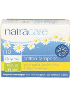 NATRACARE Natracare Regular Tampons 10CT, 12 Pack-120 Total 