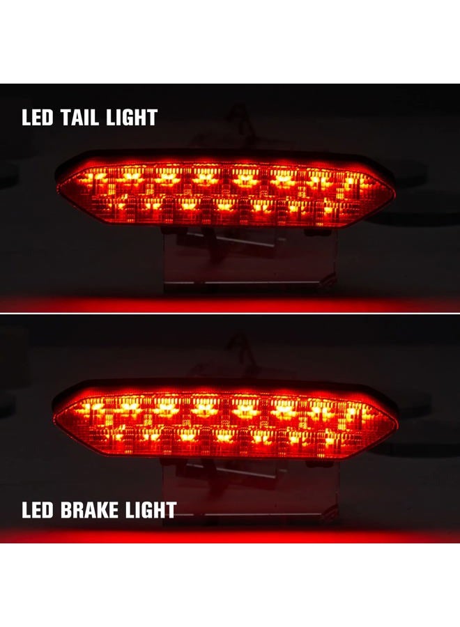A & UTV PRO LED Tail Light for Yamaha Raptor 700R 700 2006-2018 /YFZ450R YFZ450X YFZ 450R 450X 450 R X 2009-2018, Brake Light Tail Lamps Accessories, Smoked, 1PCS - Image 4