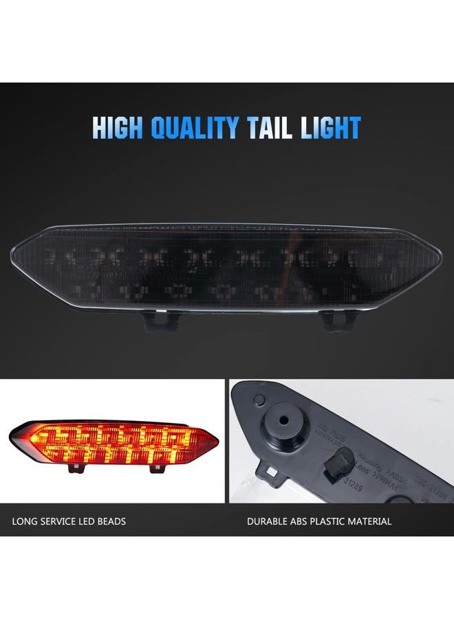 A & UTV PRO LED Tail Light for Yamaha Raptor 700R 700 2006-2018 /YFZ450R YFZ450X YFZ 450R 450X 450 R X 2009-2018, Brake Light Tail Lamps Accessories, Smoked, 1PCS - Image 5