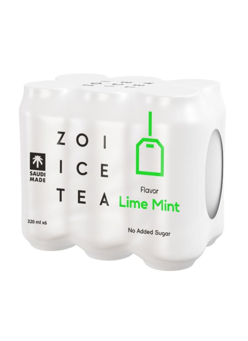 Zoi Ice Tea Lime And Mint Ice Tea - Image 1