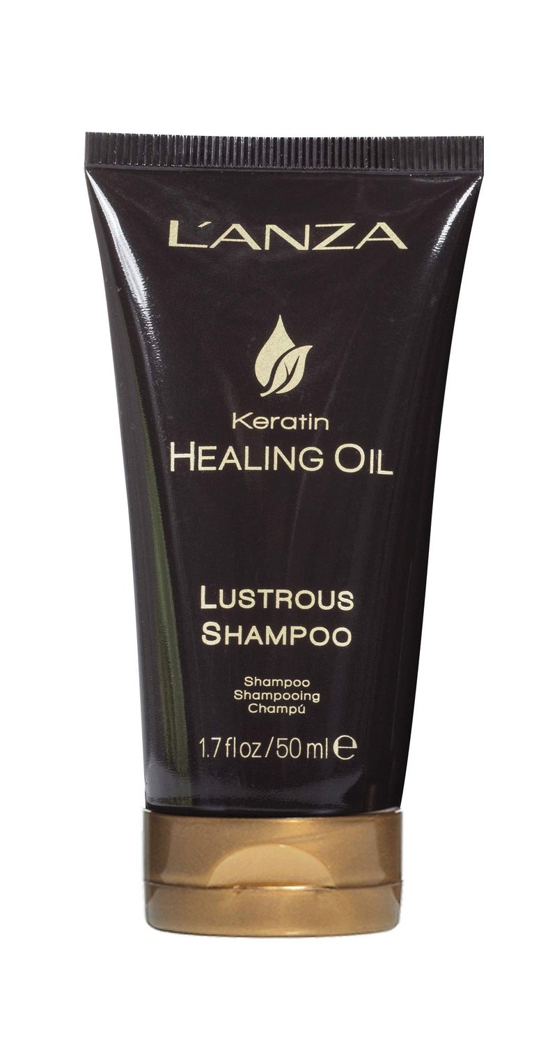 LANZA Keratin Healing Oil Lustrous Shampoo for Dry Damaged Hair Moisture Shampoo Nourishes  Boosts Hair Shine  Strength Sulfate Free Cruelty Free Shampoo  Paraben Free Hair Care