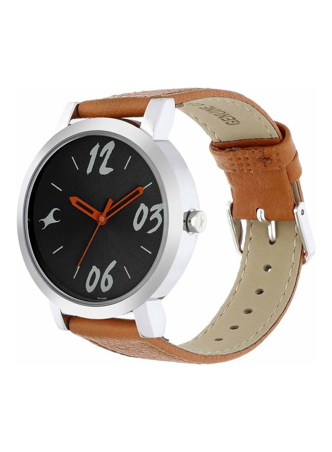 fastrack Women Leather Strap Analog Watch - Image 2