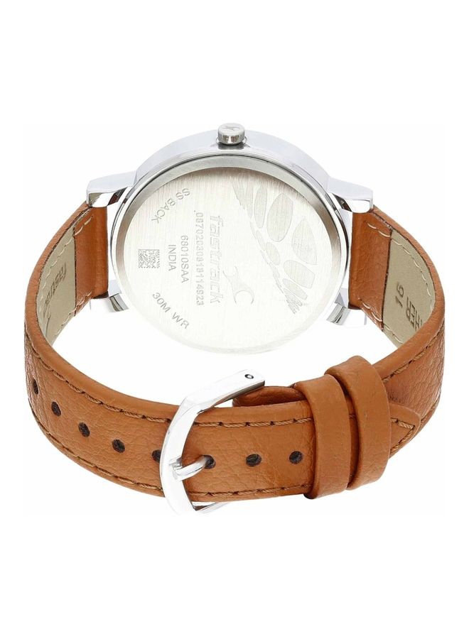 fastrack Women Leather Strap Analog Watch - Image 4