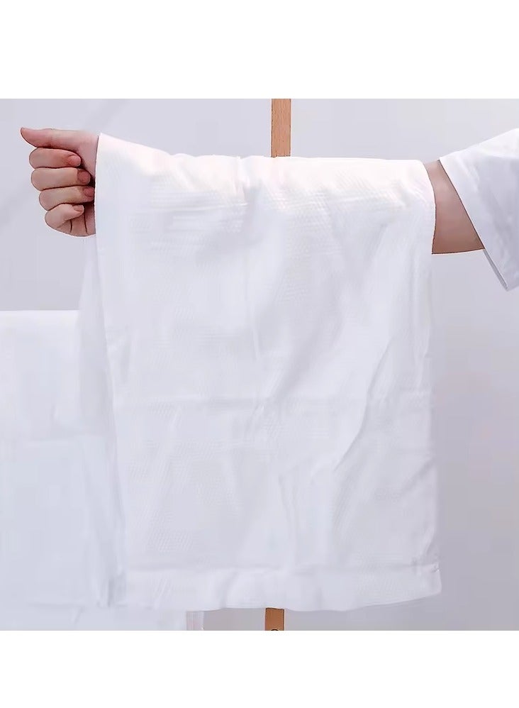 سانتا كلارا مناشف صحية غيرمنسوجة فائقة النعومة, مناشف حمام للاستخدام مرة واحدة، معبأة بشكل فردي, مناشف للوجه والشعر الجسم ,للاستخدامات المنزلية وعناية المرضى, الحج والعمرة, السفر والرحلات, الفنادق والنوادي الصحية والصالونات. 25 قطعة - Image 2