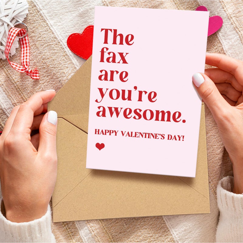 Obbyidk Funny Coworker Valentine's Day Card Set, Assorted Valentines Cards for Boss Colleague Employee, 4 x 6 In(6 Designs, 24 Cards with Envelopes) - Image 5