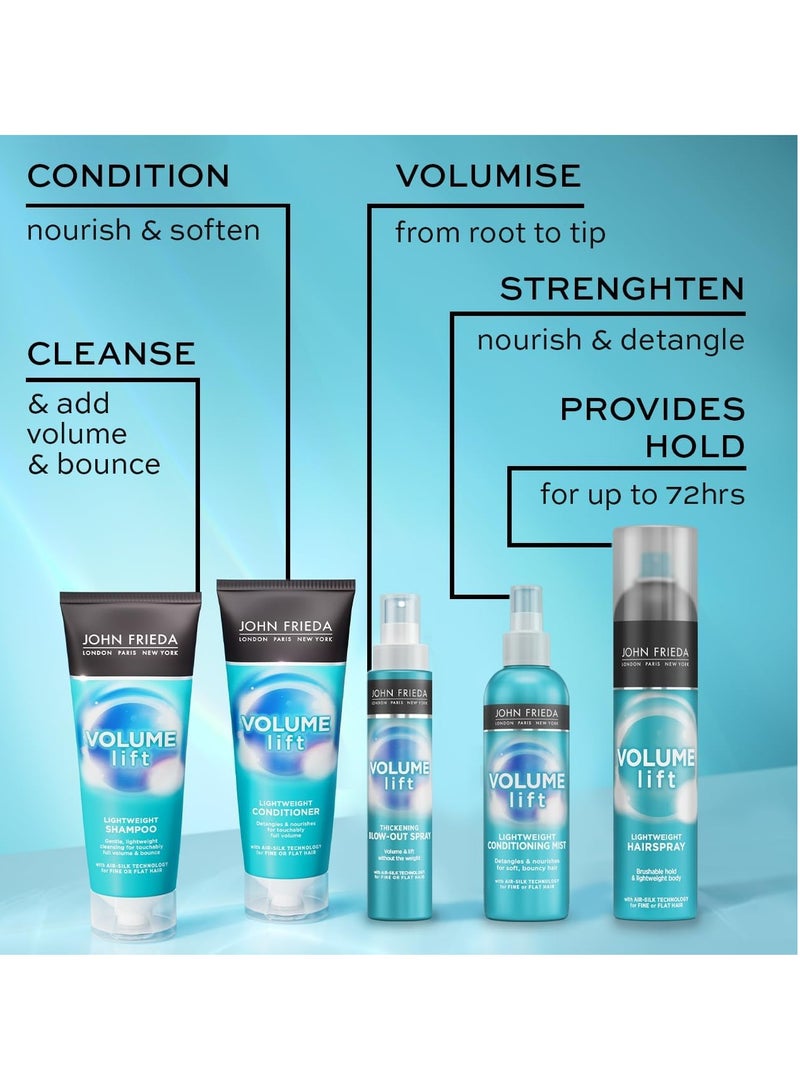 جون فريدا بلسم خفيف الوزن لرفع الحجم 75 مل بلسم للشعر الناعم المسطح بلسم بحجم السفر - Image 4