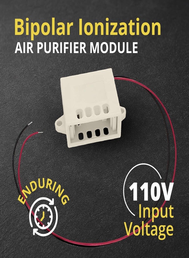 SHOPCORP Bipolar Ionization Air Purifier Module - 110V/120VAC Positive & Negative Ion Generator for HVAC Installation - Outputs >1.5 Million Positive and >2 Million Negative Ions/cc - Image 5