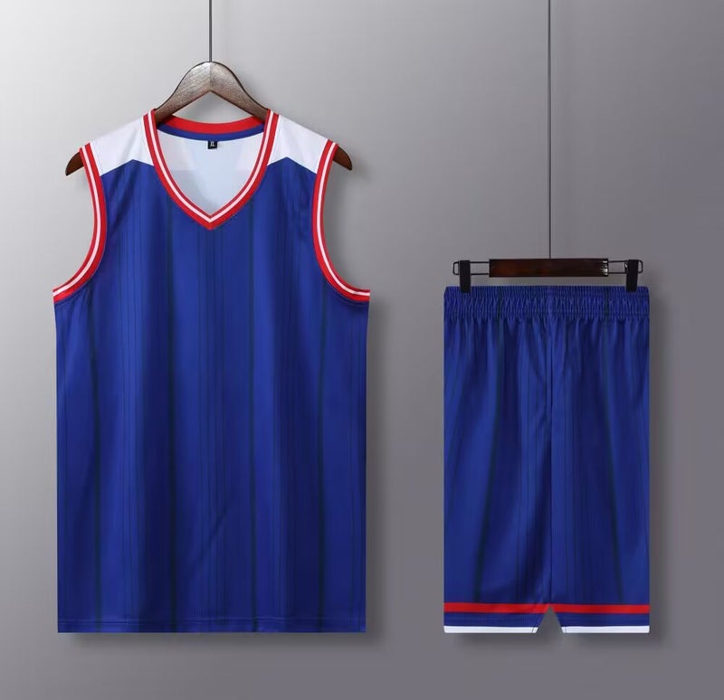 Fast Competition Sports Training Team Basketball Jersey Ball Uniform Group Purchase Printing Basketball Uniform Suit Men'S Group Purchase Summer - Image 4