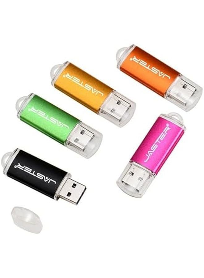 128GB Yellow USB 2 0 Flash Drive With Key Chain Fashion Pendrive Gift 9 Colors - Image 5