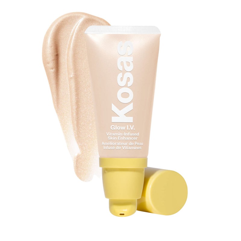 Kosas Glow I.V. Vitamin-Infused Skin Enhancer Face Makeup - Tinted Beauty Highlighter for a Healthy Glow- Revive - Image 1