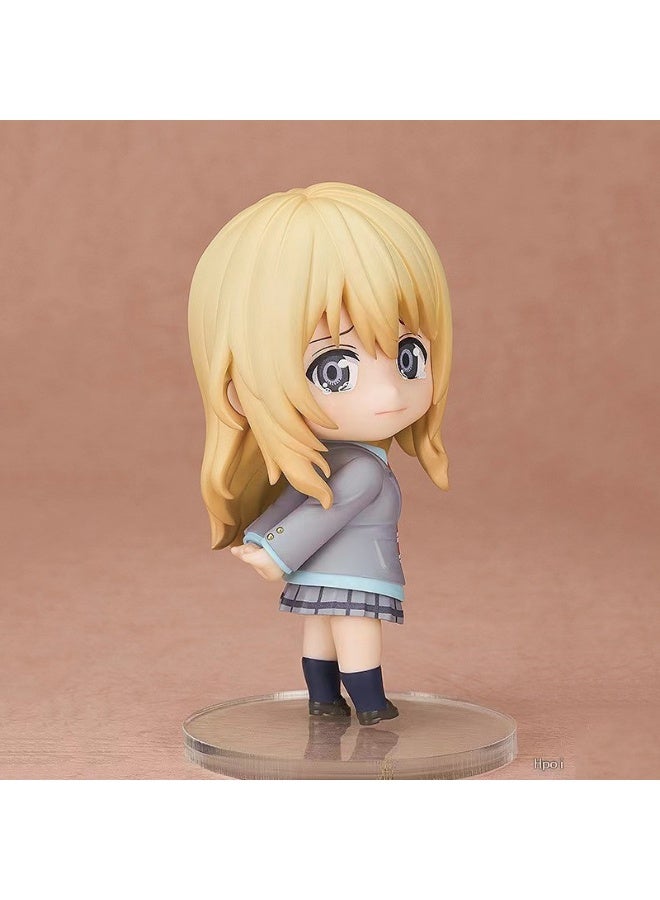 عام الكذب الخاص بك في أبريل ميازونو كاوري المنقولة استبدال الوجه دمية نموذج الديكور سطح المكتب الديكور لعبة هدية للعائلة والأصدقاء - Image 5