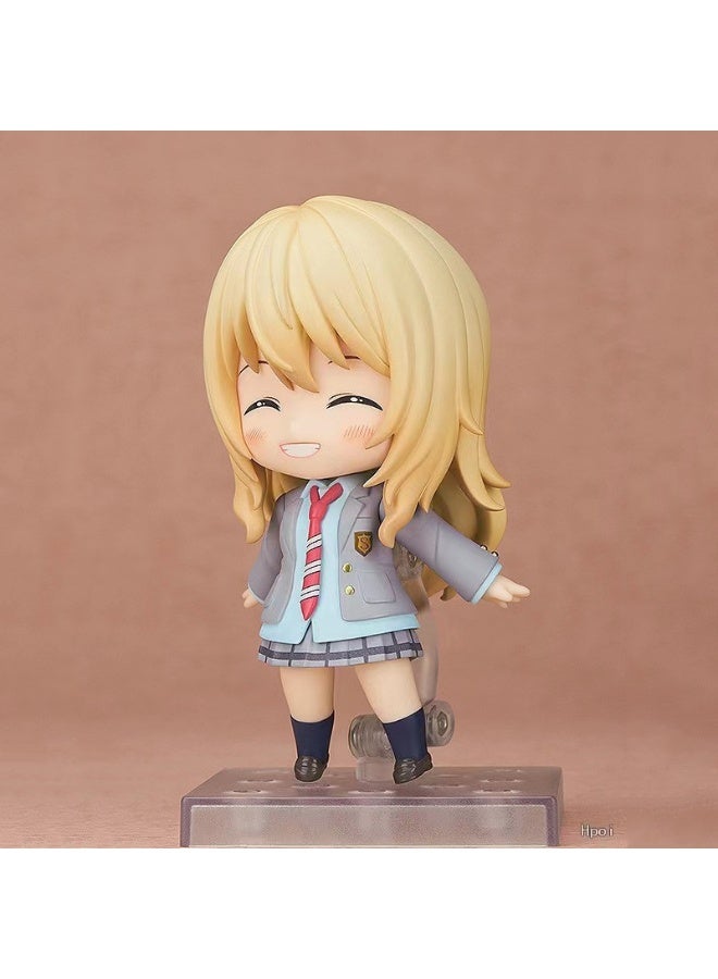 عام الكذب الخاص بك في أبريل ميازونو كاوري المنقولة استبدال الوجه دمية نموذج الديكور سطح المكتب الديكور لعبة هدية للعائلة والأصدقاء - Image 4