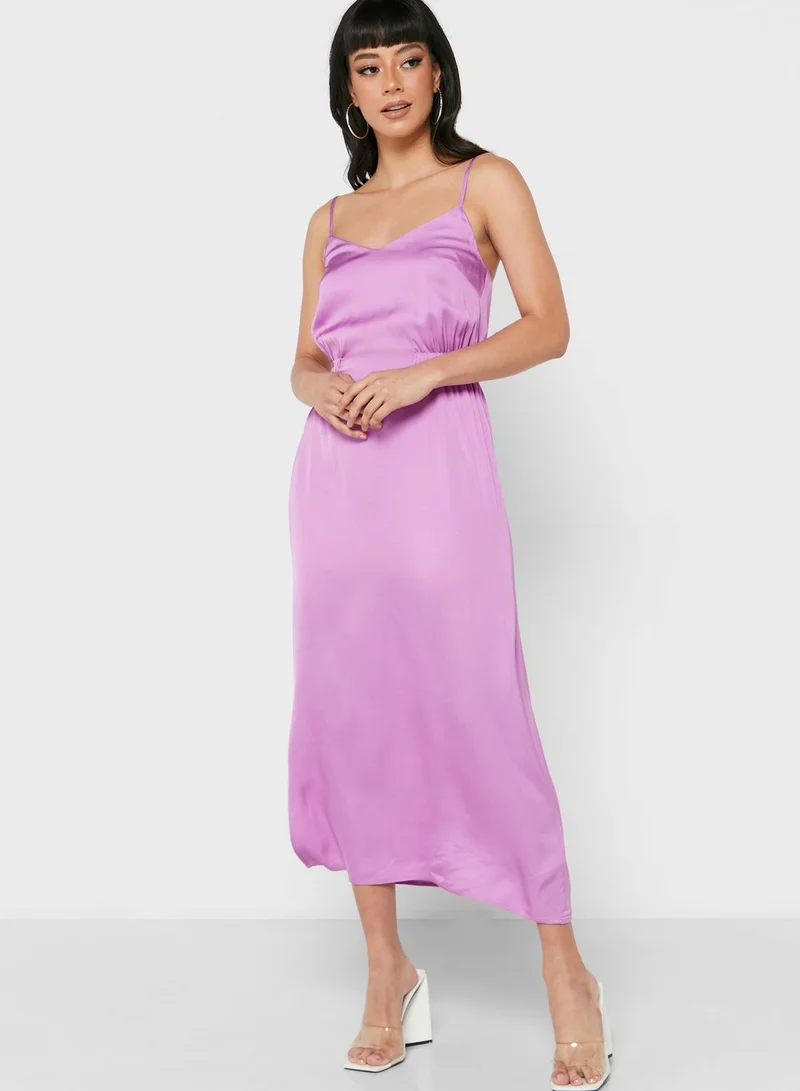 ALIGNE Pleated Shift Dress
