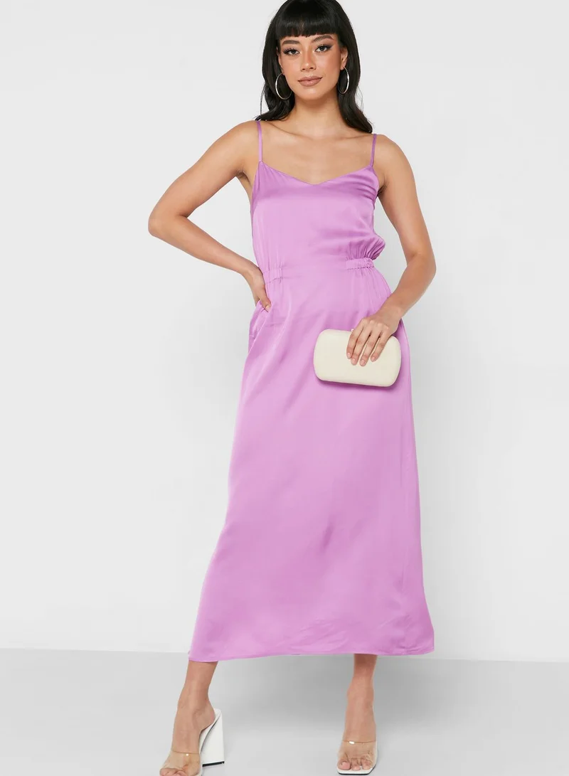 ALIGNE Pleated Shift Dress
