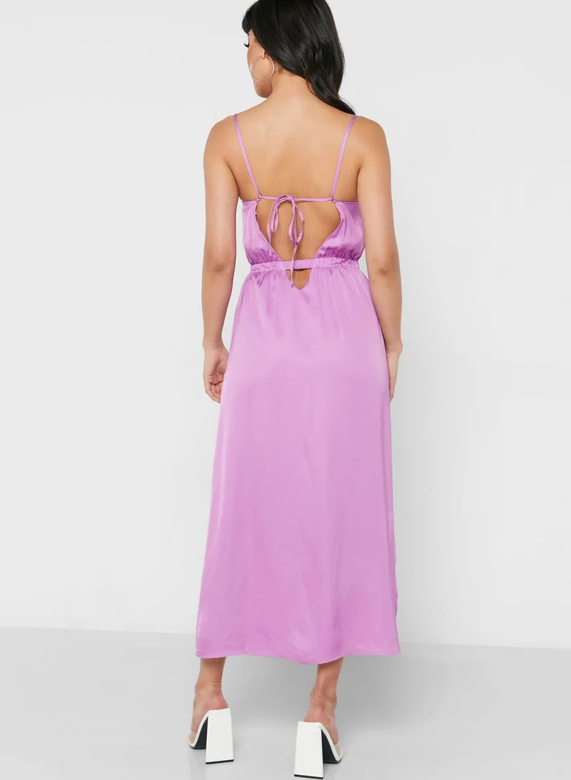 ALIGNE Pleated Shift Dress